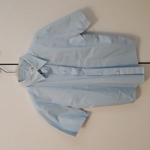 Brand new boys button down short sleeve shirt